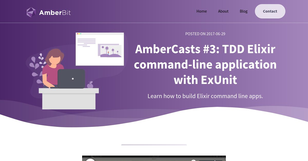 AmberCasts 3 TDD Elixir commandline application with ExUnit